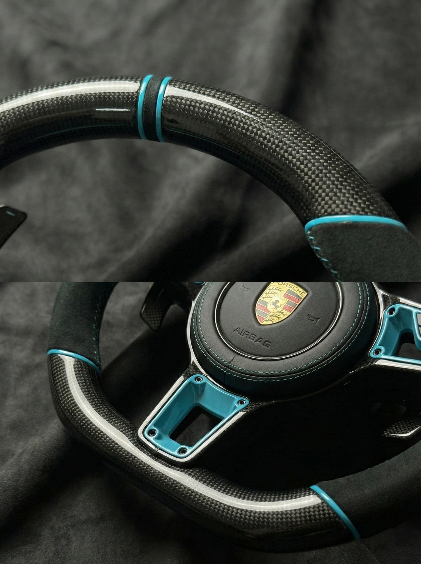 Volant personnalisé Porsche