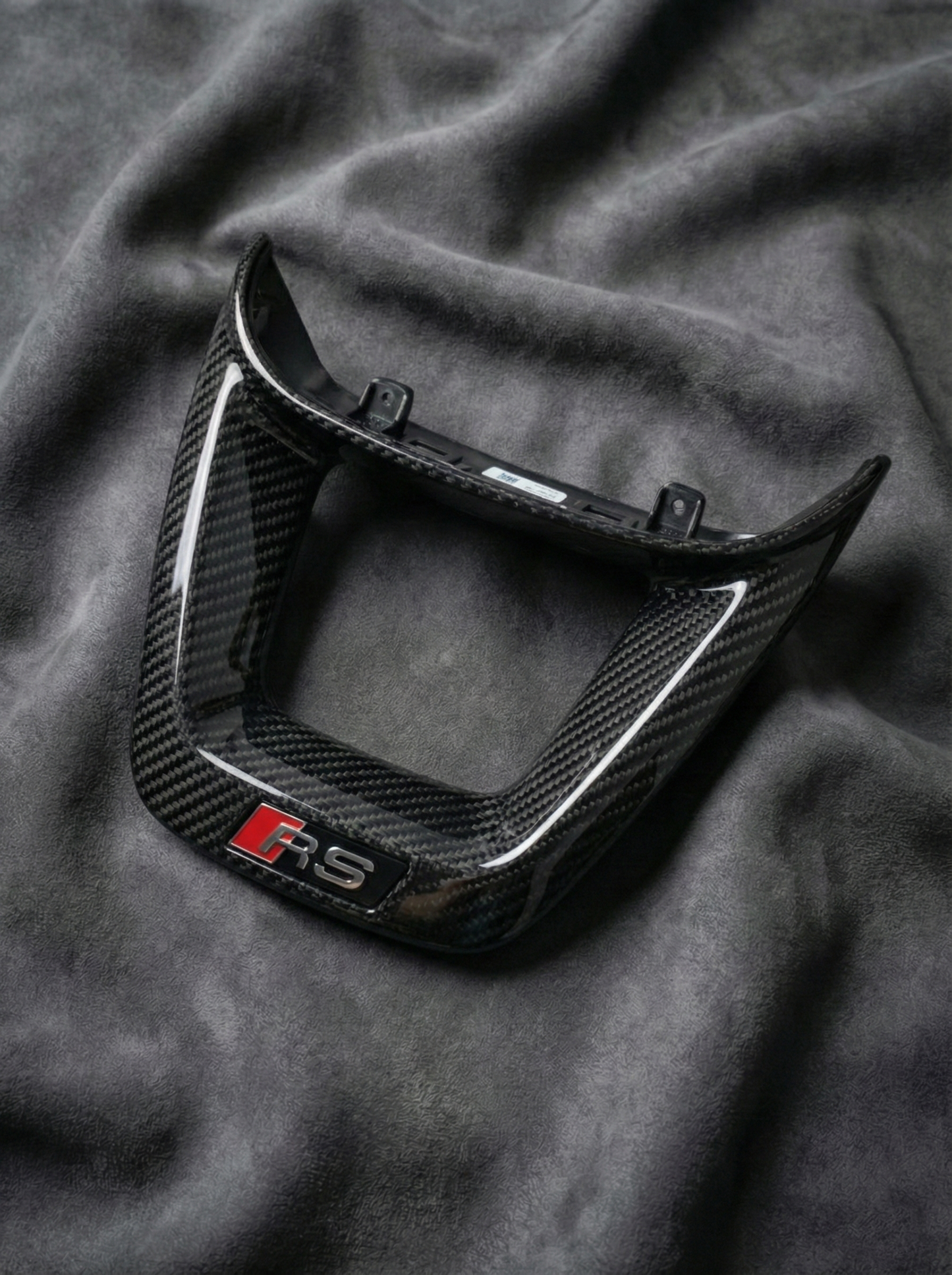 OEM Audi B9.5 Zierleisten (Glanz-Carbon)