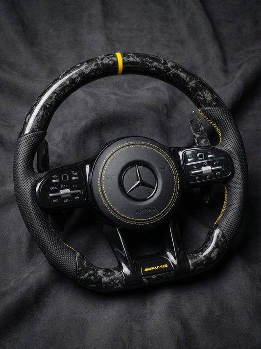 Custom Steering Wheel Mercedes Benz