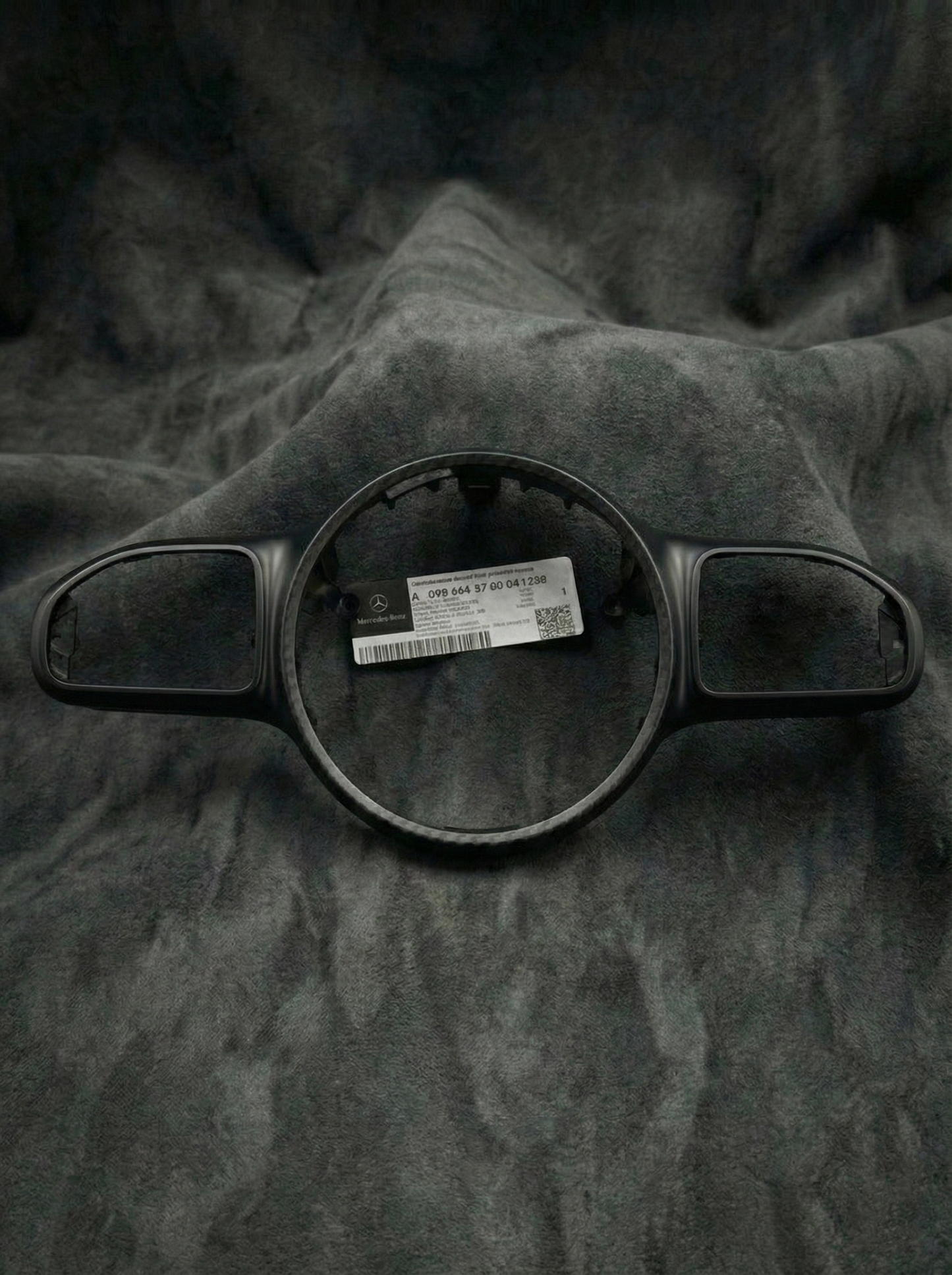 OEM AMG RAHMEN SCHWARZ MATT MERCEDES BENZ