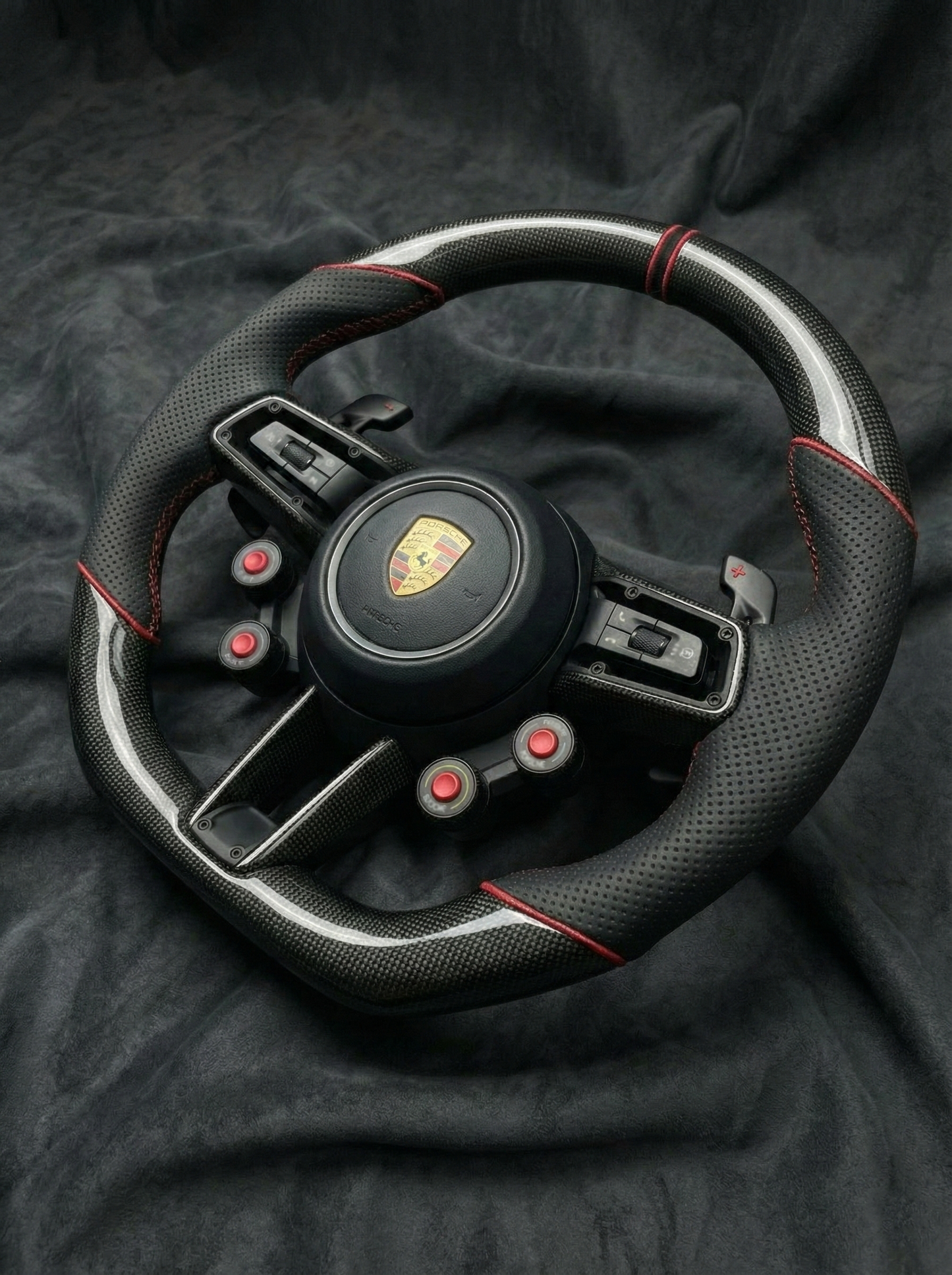 Kundenspezifisches Lenkrad Porsche