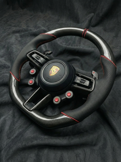 Kundenspezifisches Lenkrad Porsche