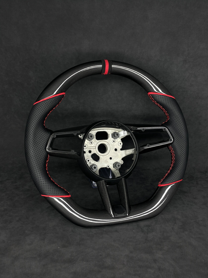 Kundenspezifisches Lenkrad Porsche
