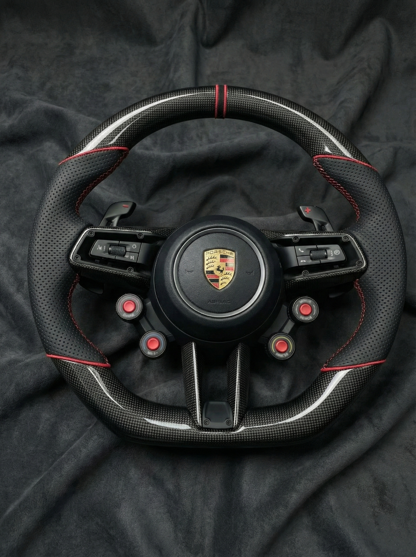 Kundenspezifisches Lenkrad Porsche