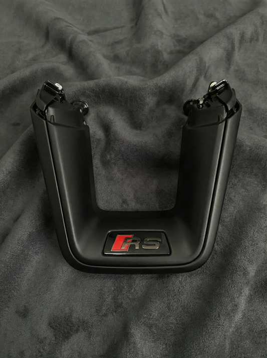 OEM Audi C8 Trim+Buttons Frame (Black Matte)