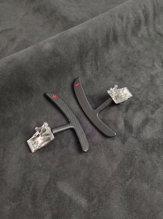 OEM Porsche GT Matte Carbon Fiber Shifters