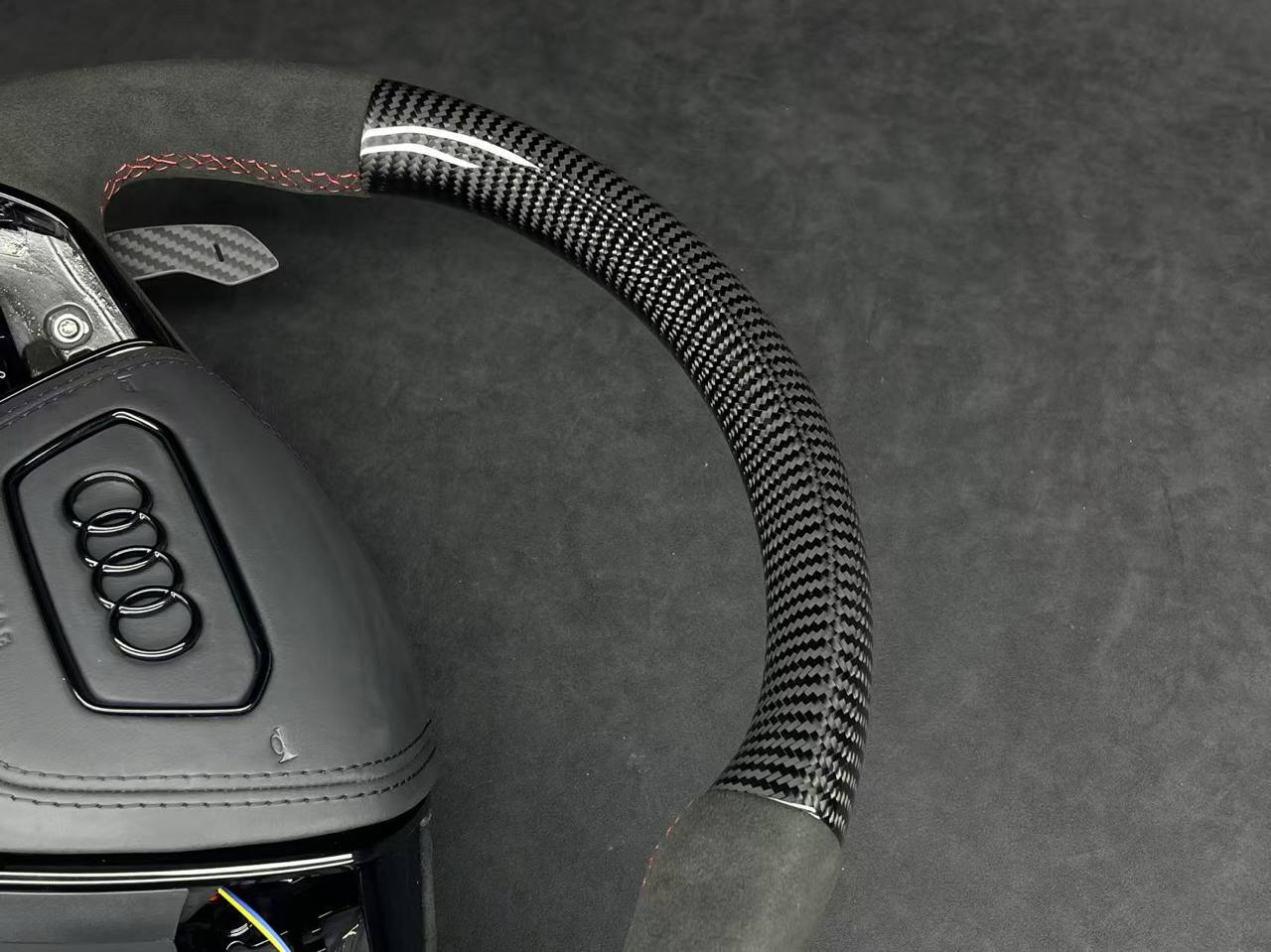 Custom Steering Wheel Audi