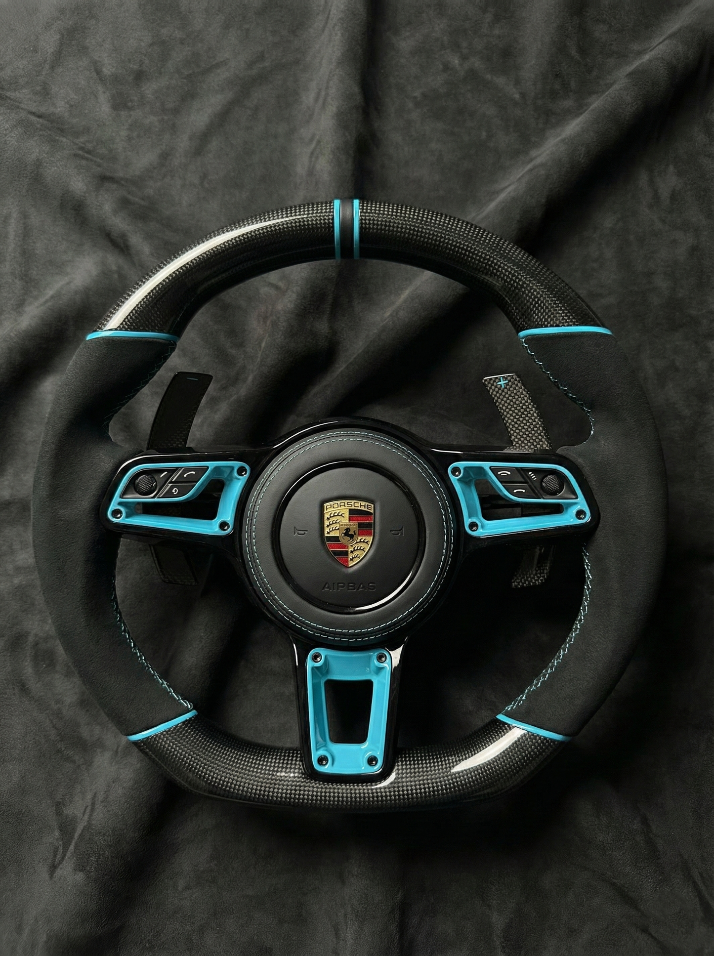 Kundenspezifisches Lenkrad Porsche